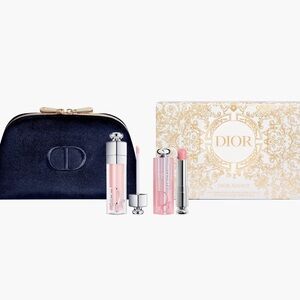 NIB Dior Addict LiP Makeup Set Limited
Edition velvet pouch authentic madeFrance